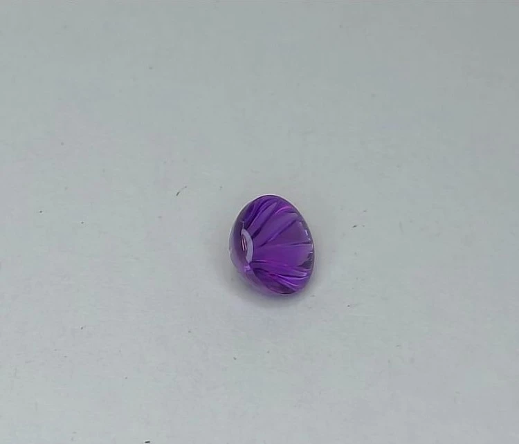 2.79ct Natural Purplish Amethyst Round Cut For Jewelry Making — view 3